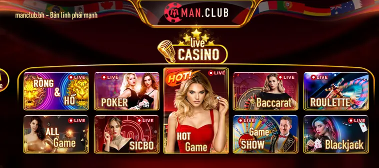 Chinh Phục Thế Giới Live Casino Livestream Tại ManClub Với Phần Thưởng Khổng Lồ