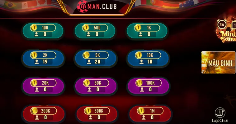 Chinh Phục Thử Thách Xếp Bài Mậu Binh Tại ManClub Siêu Hấp Dẫn