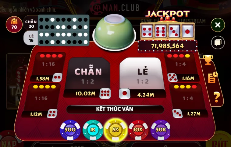 Khám Phá Siêu Phẩm Minigame Mini Xóc Dĩa Tại ManClub Với Cơ Hội Thắng Lớn