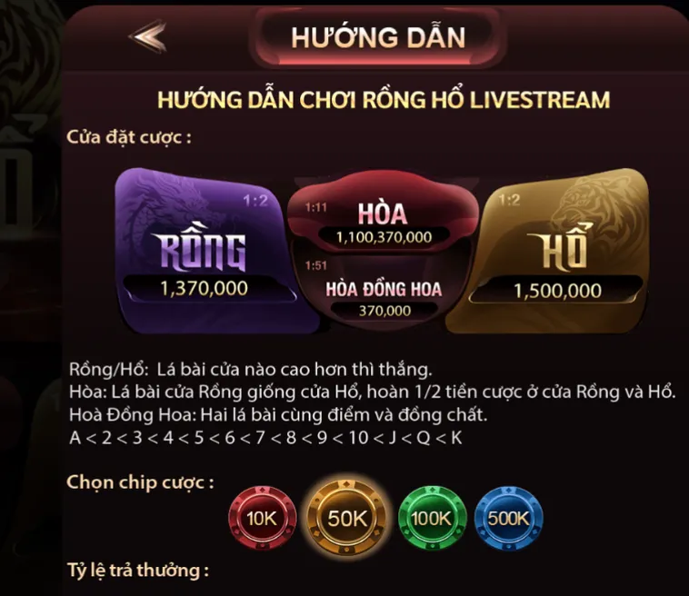 Chinh Phục Rồng Hổ Livestream Tại ManClub Với Đấu Trường Đầy Hấp Dẫn Nhất