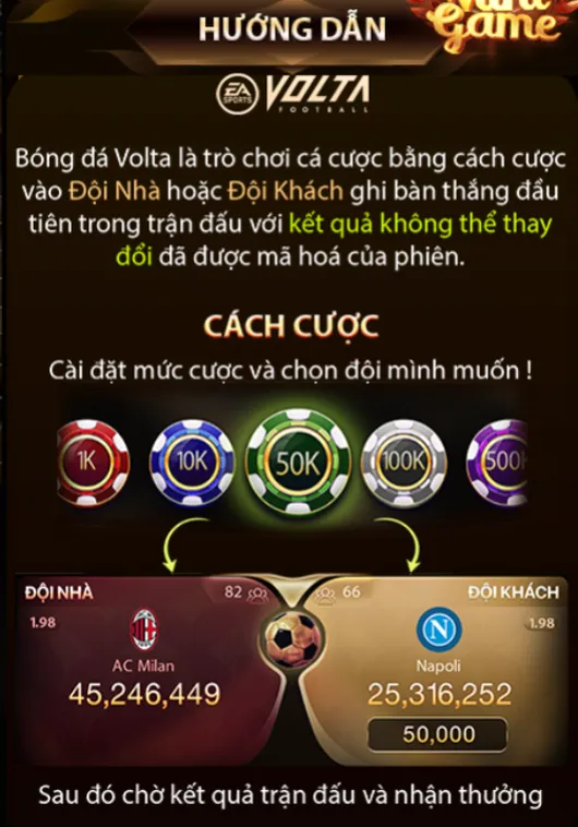 Khám Phá Siêu Phẩm Bóng Đá Volta Tại ManClub Với Tỷ Lệ Thưởng Cực Cao